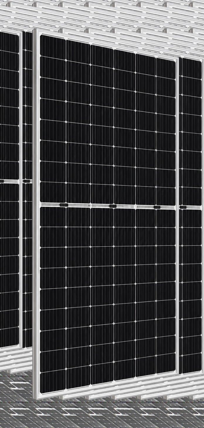 N-Type TOPCon bifacial dual glass solar module